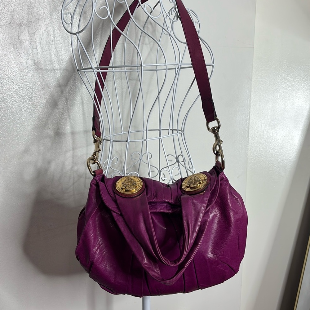 Vintage Authentic 💯% Gucci Purple Hysteria Hobo Crossbody Bag - Picture 6 of 6